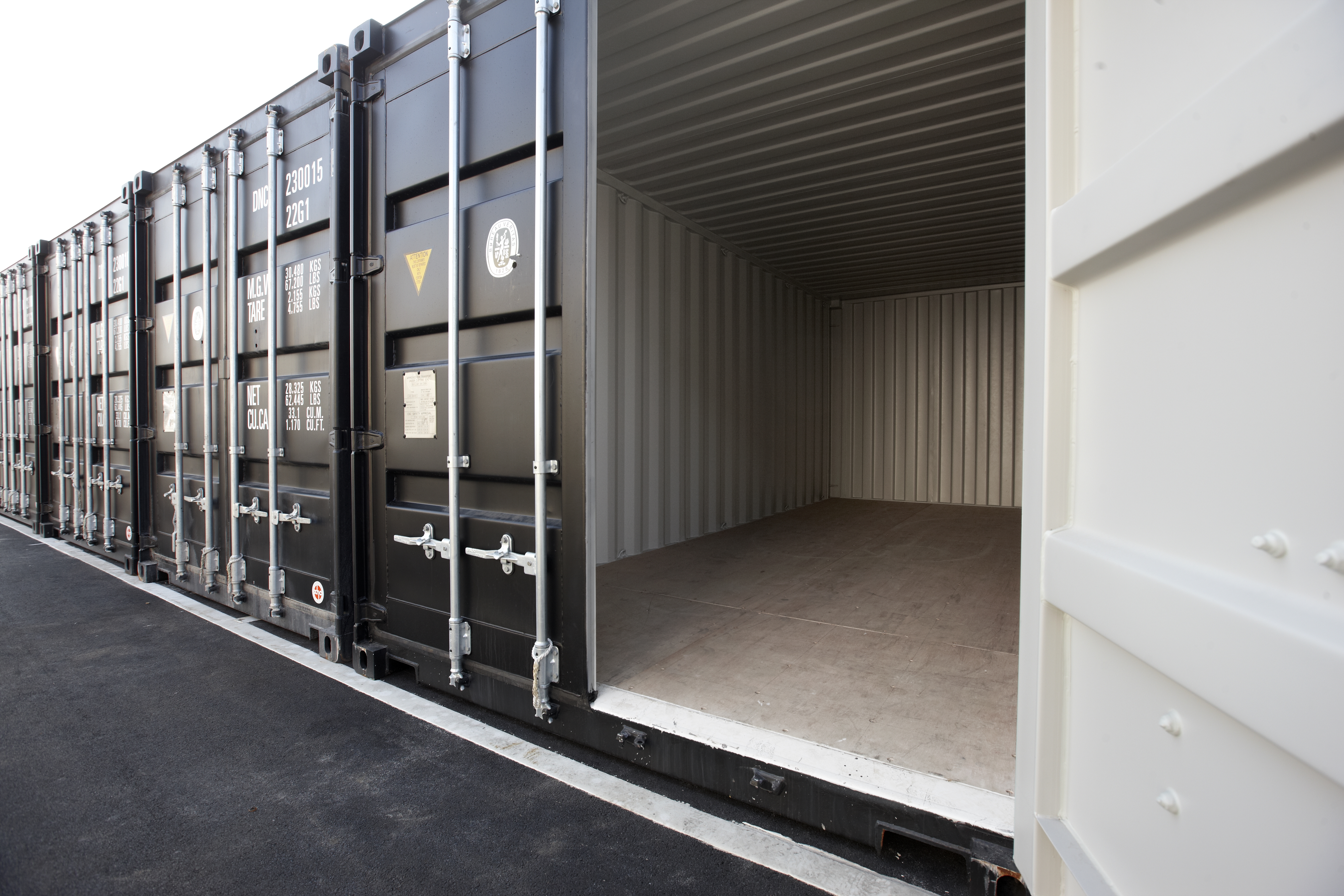Lej lagerplads i en skibscontainer hos BOXIT
