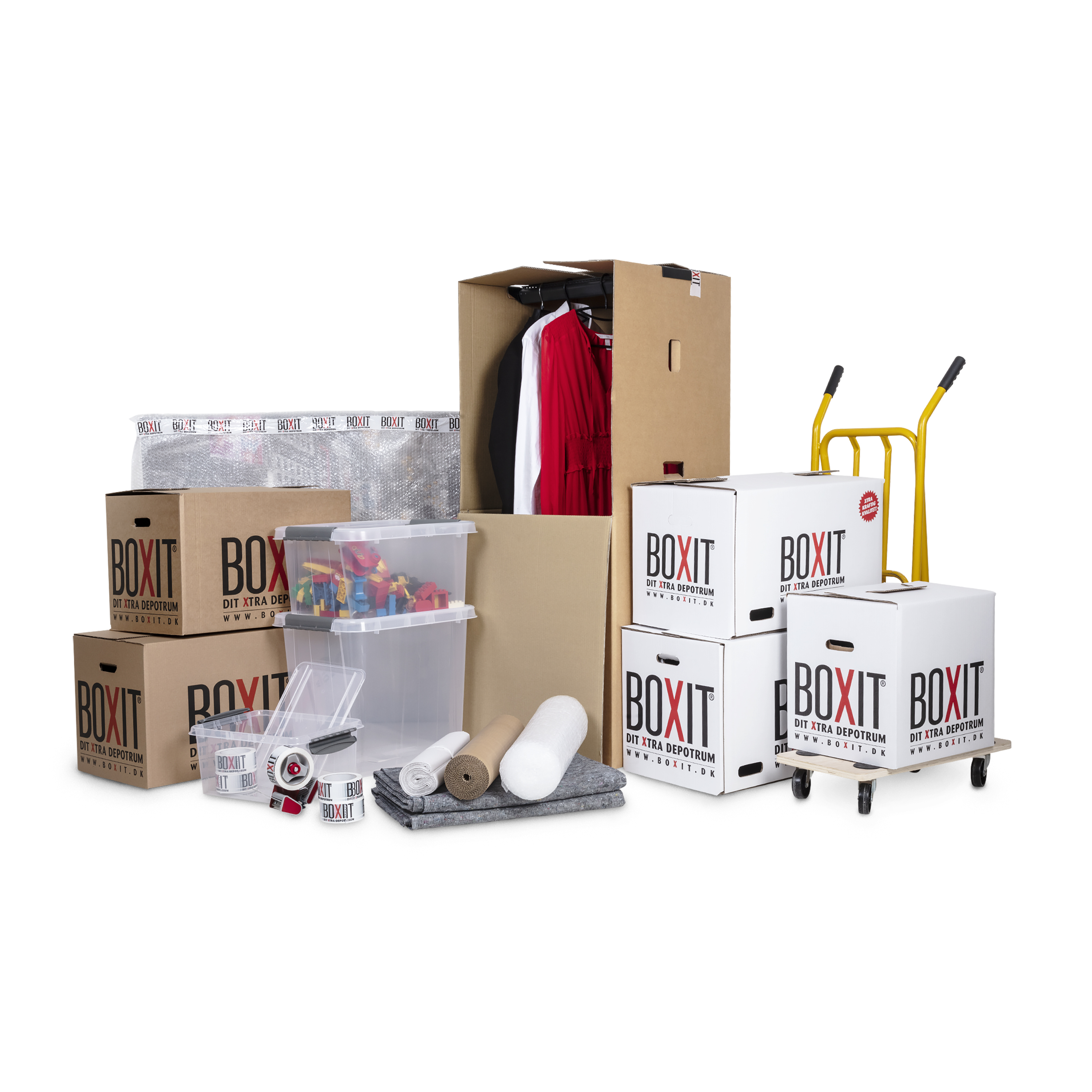 Køb flyttetilbehør hos BOXIT