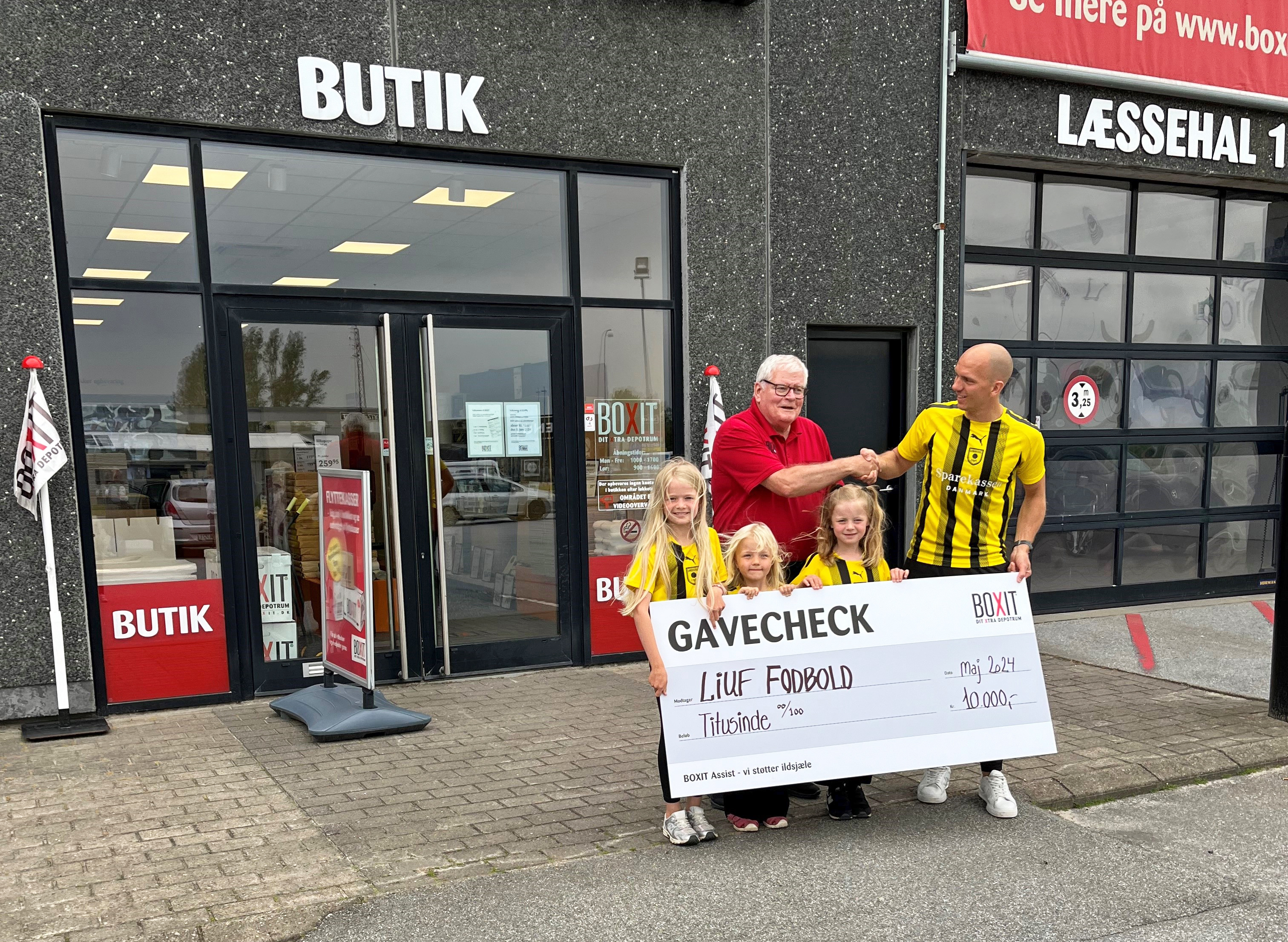 LIUF vinder førstepladsen i Hjørring i dette års BOXIT Assist