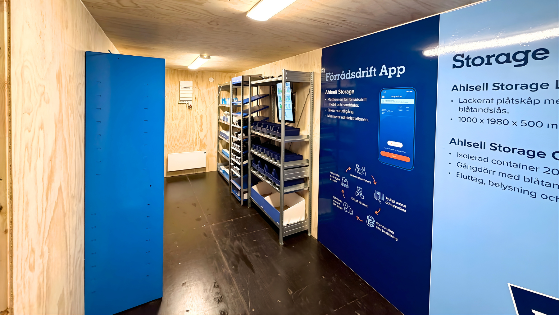 BOXIT-container til opbevaring af værktøj hos Ahlsell