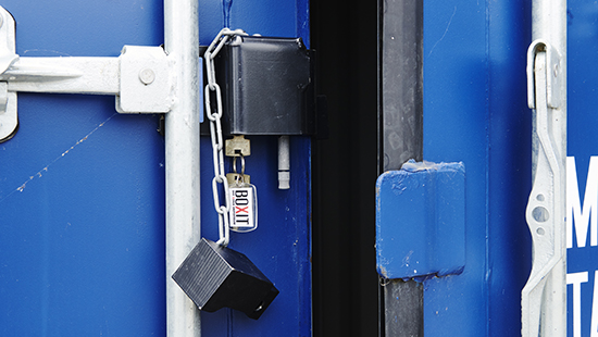 Se hvordan du monterer en Flexlock containerlås 