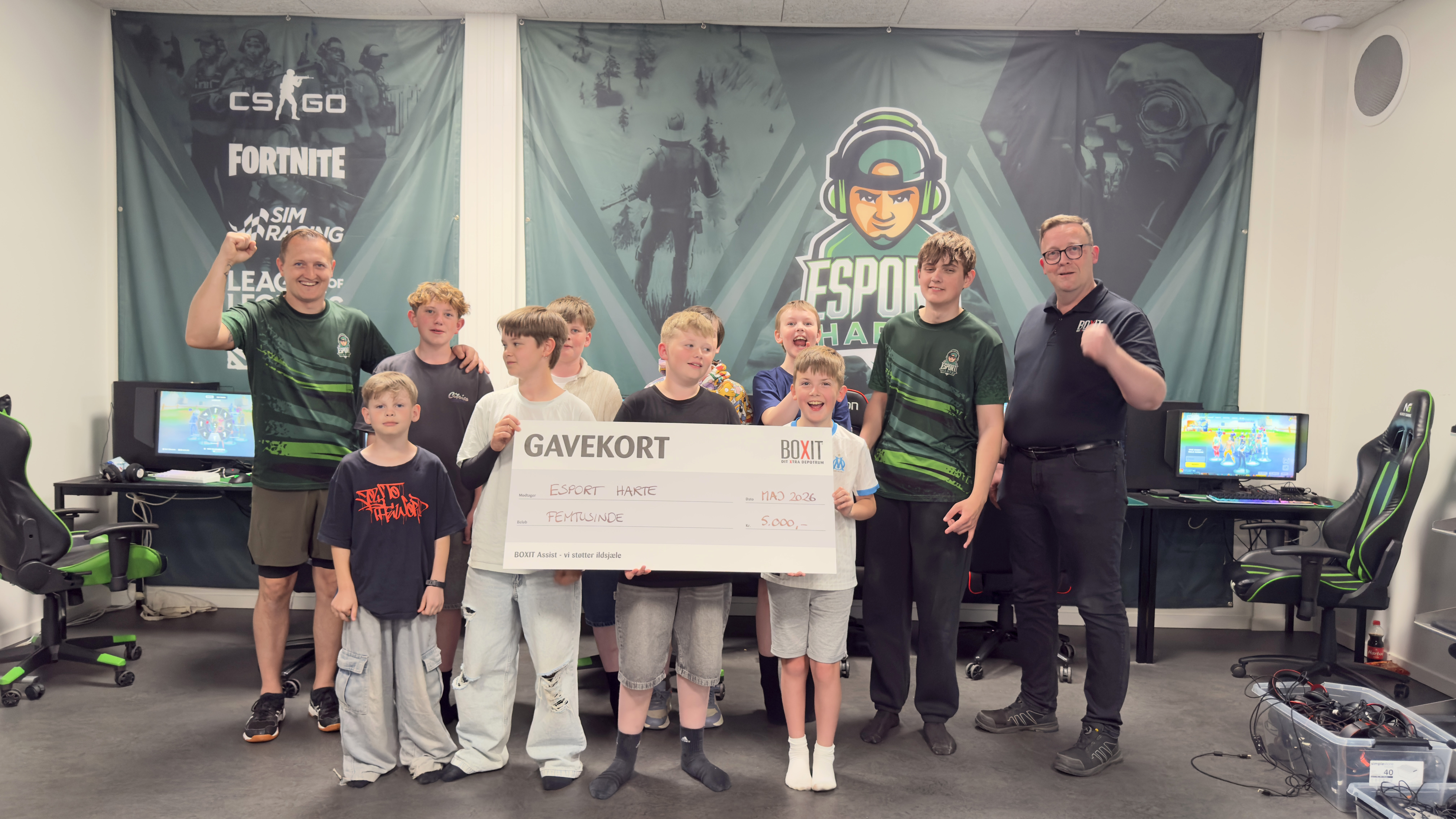 Andenpladsen i Kolding går til Esport Harte