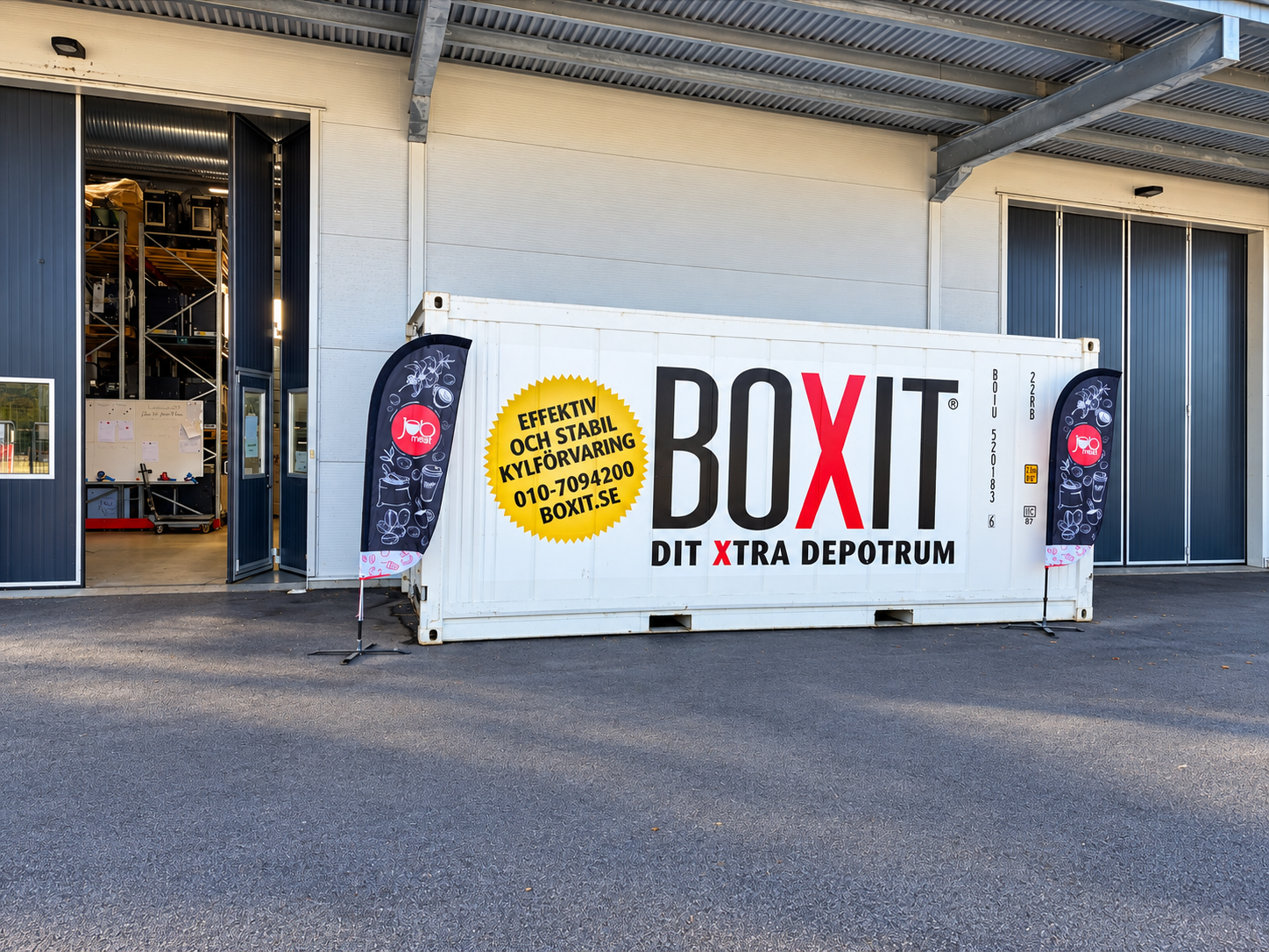 Jobmeal Kølecontainer