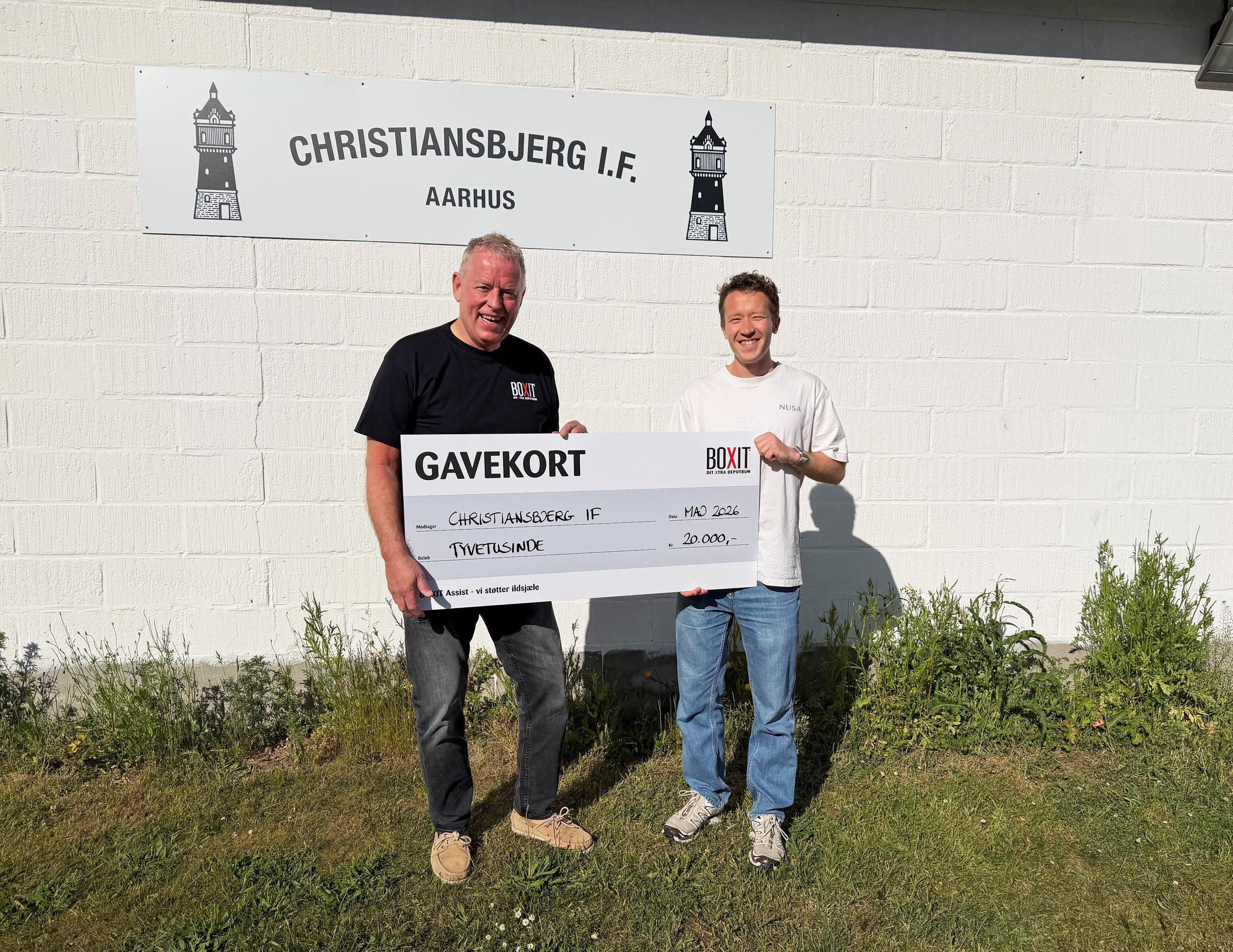 BOXIT Assist støtter Christiansbjerg IF i Aarhus-området 