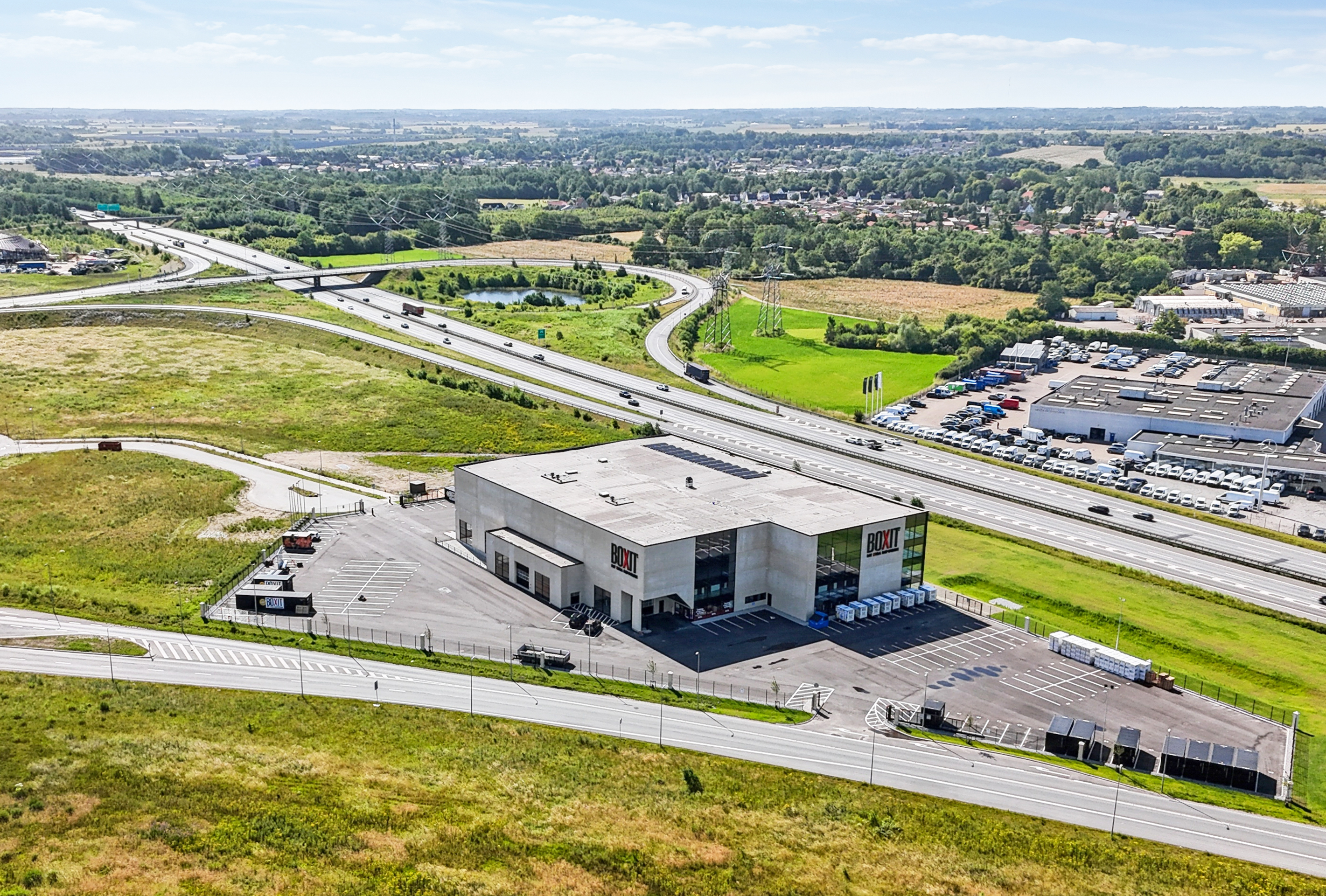 Self storage løsning i Odense