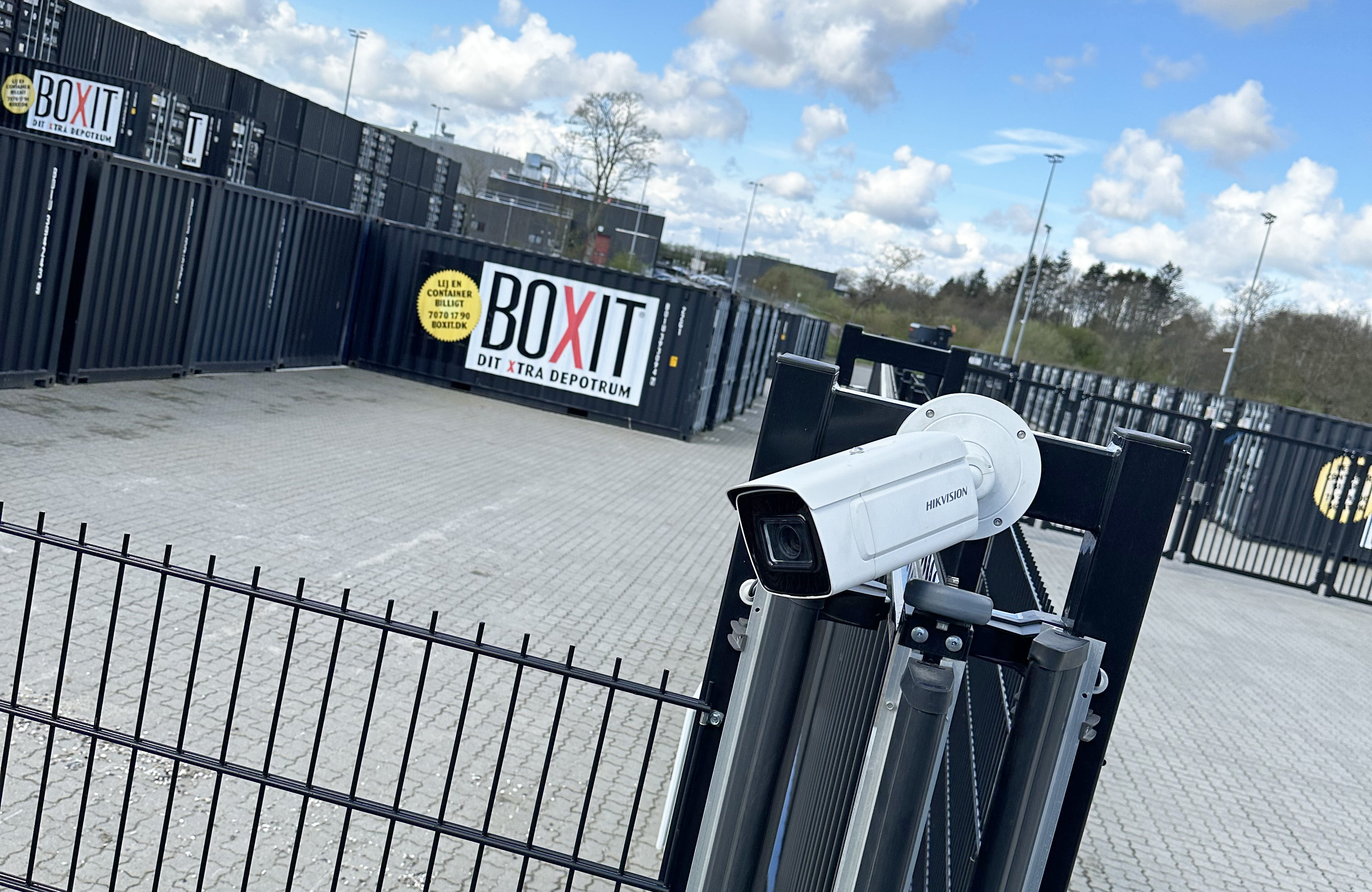 Sikkerheden er i top når du lejer en depotcontainer hos BOXIT