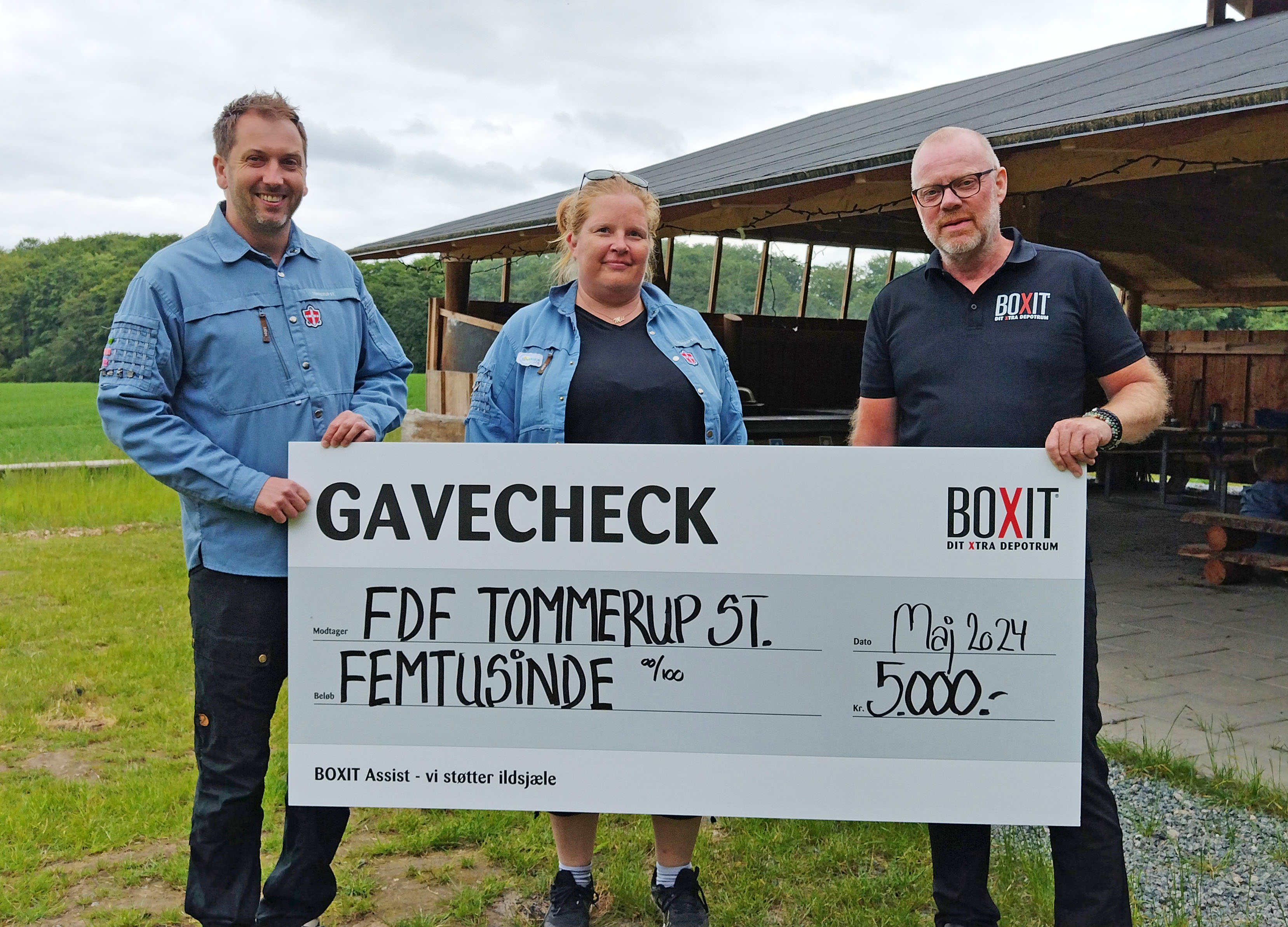 FDF i Tommerup vinder præmie til indretningsprojekt