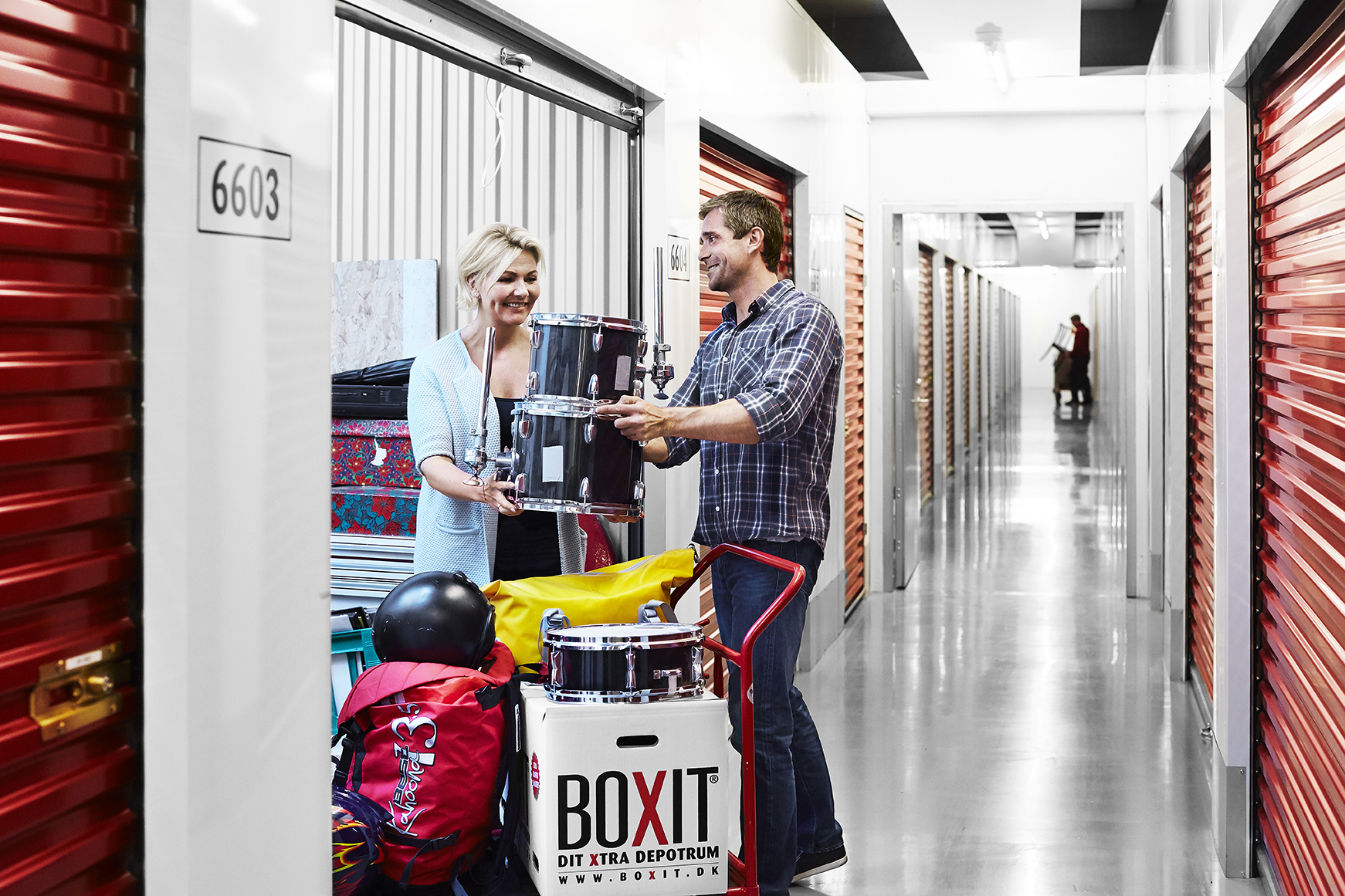 Xtra opbevaringsplads hos BOXIT