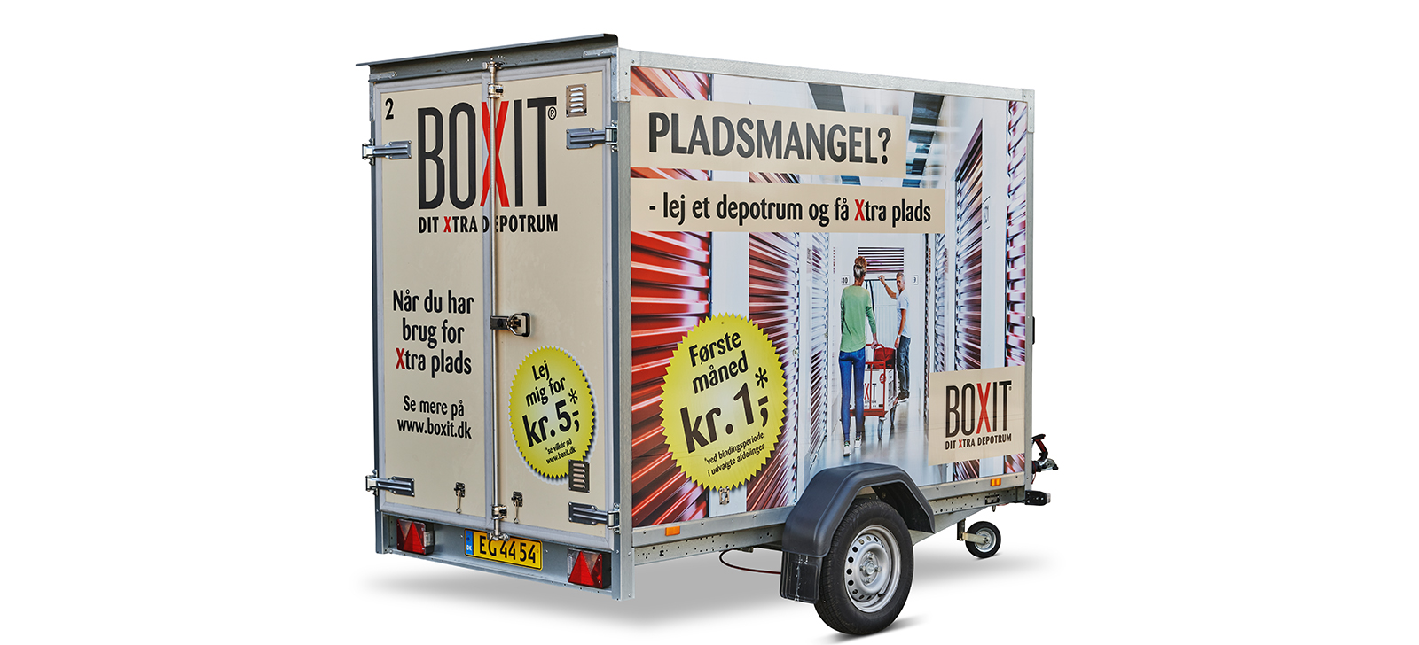 Lej en trailer / flyttetrailer
